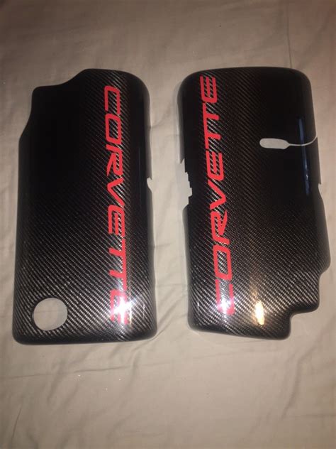 Fs For Sale 99 04 C5 Real Carbon Fiber Engine Covers Pair