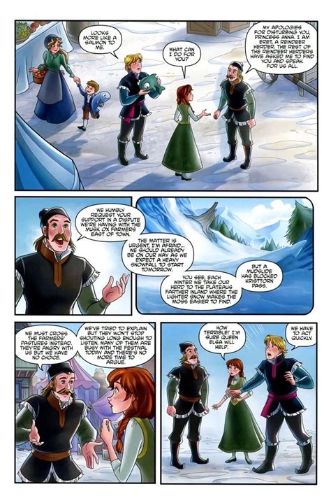 Frozen Comics Frozen Comics Disney Frozen Disney Story