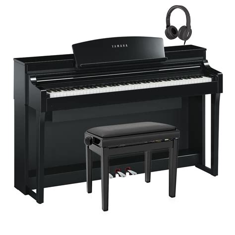 Yamaha Clavinova Csp Digital Piano Pack Polished Ebony Gear Music