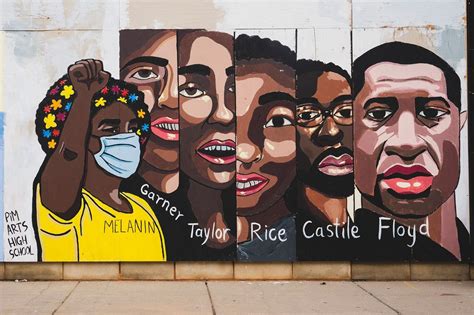 Minneapolis Street Art During And After The Blm Protests Black Lives