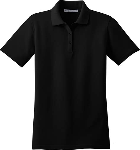 Free Black Polo Shirt Mockup