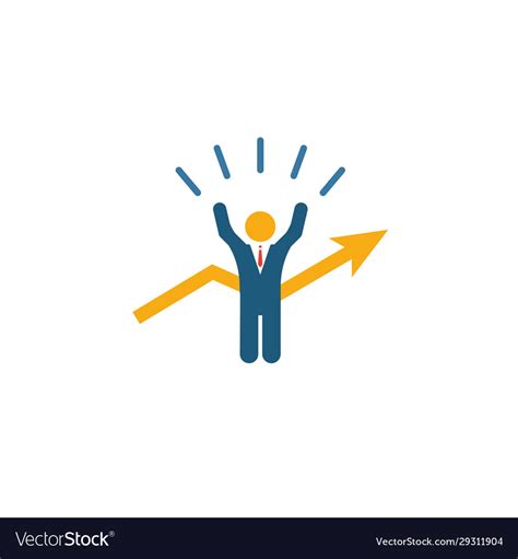 Employee Motivation Icon Simple Element From Vector Image