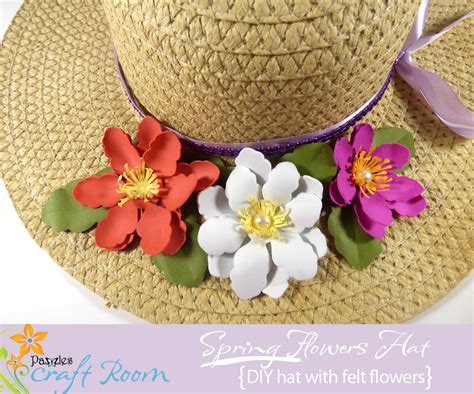 Spring Hat Pazzles Craft Room