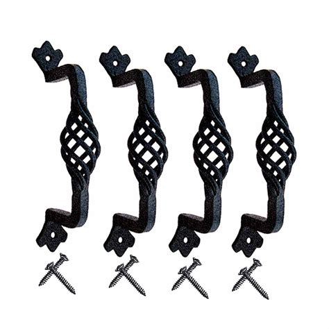 Free shipping @ $49 and no restocking fee* free ground shipping on all orders over $49 per manufacturer, each additional manufacturer will incur a separate shipping charge. Wrought Iron Birdcage Cabinet Pulls 6 Inch Set of 4