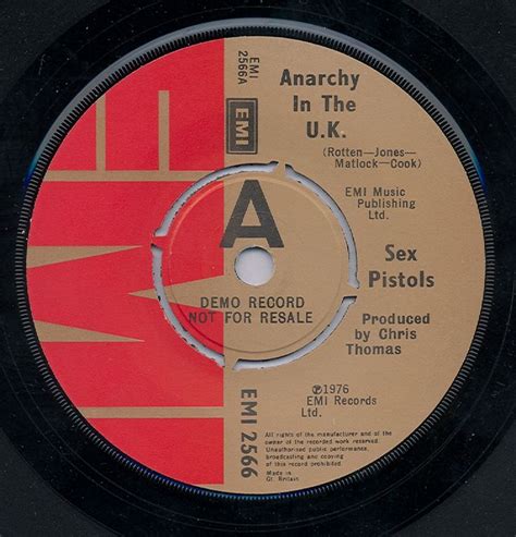 Pin By Wyatt Akins On Record Labels Sex Pistols Record Label Vinyl