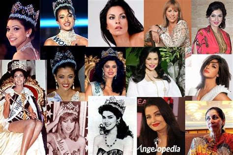 Former Miss World Beauty Queens Then And Now Angelopedia