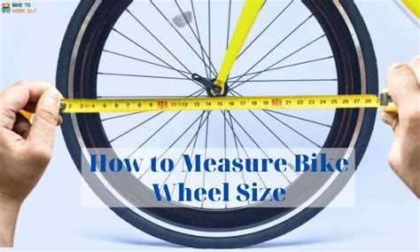 How To Measure Bike Wheel Size 3 Simple Ways