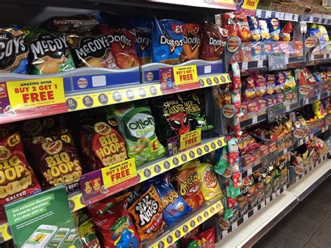 Snacks Sales Up For Grabs Products In Depth Convenience Store