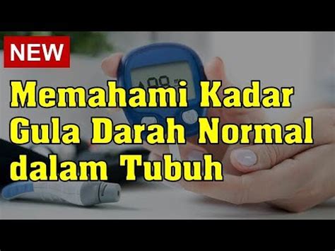 Bagi kebanyakan orang gula dalam buah tidak memberi efek negatif selama dikonsumsi dalam takaran moderat. Memahami Kadar Gula Darah Normal dalam Tubuh - YouTube