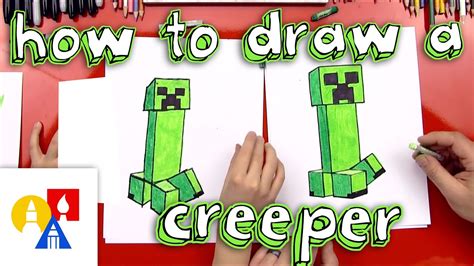How To Draw A Creeper New Tilado