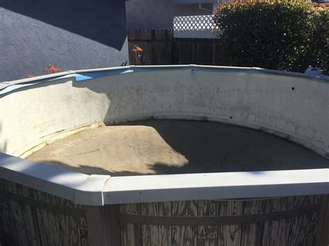 16 Round Above Ground Pool Reline In Vacaville Ca — Above The Rest