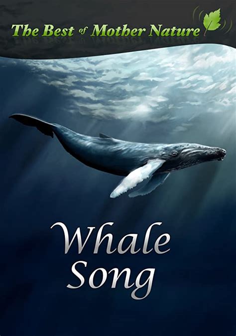 Whale Song Nature Sounds Cd By Best Of Mother Nature Tm