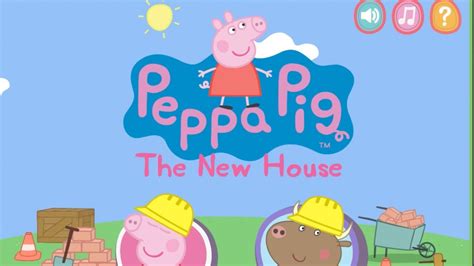 Peppa Pigs The New House Interactive Peppa Pig Story Youtube