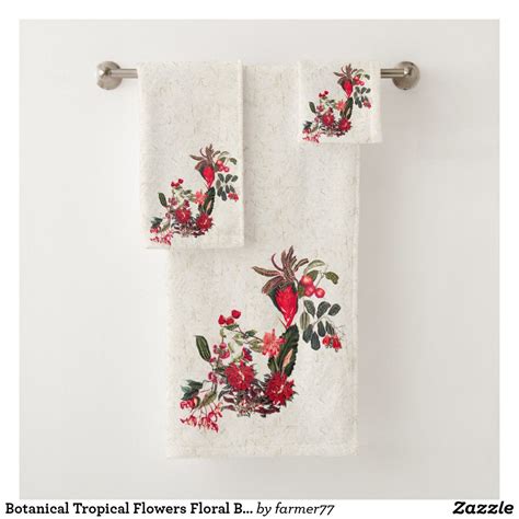Get the best deal for tropical bath travel towels from the largest online selection at ebay.com. Botanical Tropical Flowers Floral Bath Towel Set | Zazzle ...