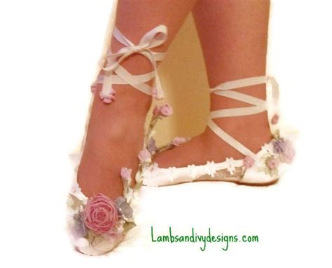Princess Ballet Slippers Weddings By Lambsandivydesigns 16500