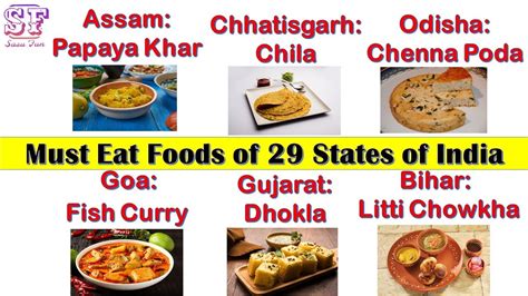 29 Famous Food From 29 States29 राज्यों से 29 प्रसिद्ध भोजन29 States