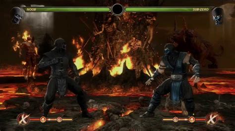 Mortal Kombat 9 Noob Saibot Combo Compilation Youtube