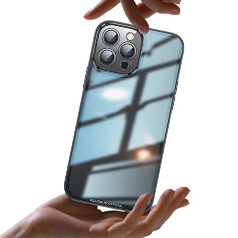 Sunsky สำหรับ Iphone 13 Pro Ag Frosted Glass เคสโทรศัพท์ สีเงิน