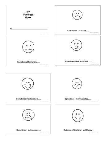As well as how to recognize when big feelings are coming on and how to calm down in those situations. 9 Best Images of Feelings Worksheets For Kindergarten ...