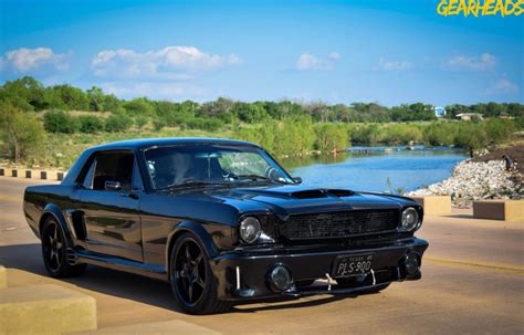 This 1966 Ford Mustang Restomod Is Sexy In Black