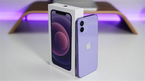Iphone 12 In Purple Unboxing And First Look Youtube