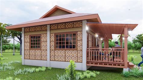Modern Bahay Kubo Amakan Tiny House Design With Bedrooms Loft Type