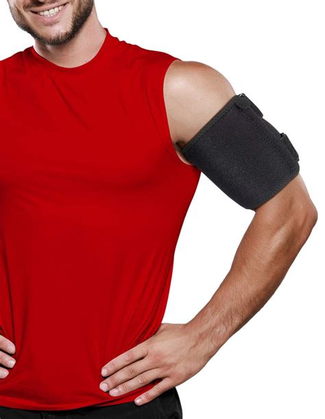 buy bicep tendonitis brace compression sleeve triceps and biceps muscle support for upper arm