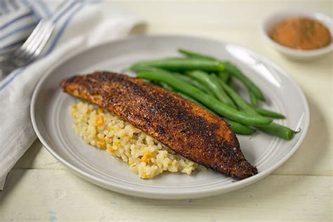 So simple with these step by step photo instructions. Pan-Fried Blackened Tilapia