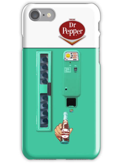 Vintage Dr Pepper Vending Machine Iphone Cases And Skins