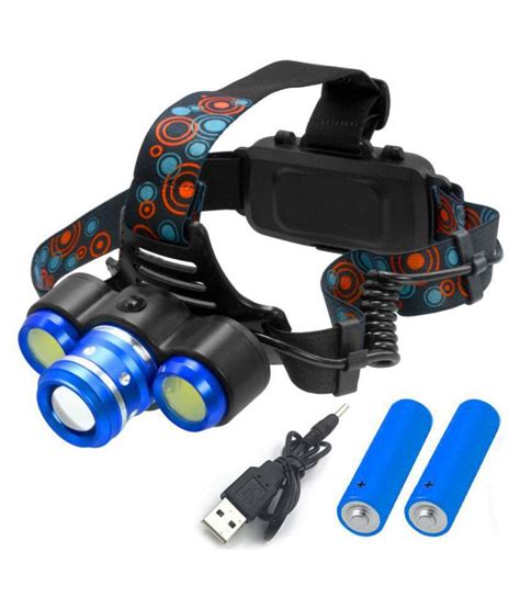 Rechargeable Zoomable Cree Led Headlamp Head Lamp Light Torch