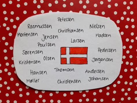 Danish Surnames 1000 Most Common Last Names In Denmark Photos