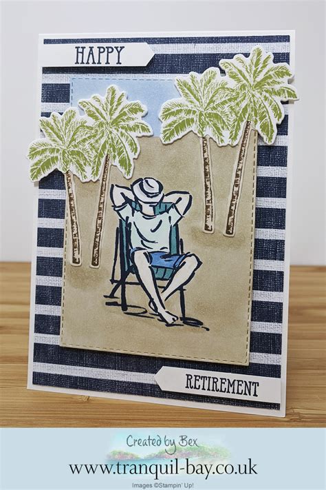Stampin Up A Good Man Retirement Card Retirement Cards Handmade