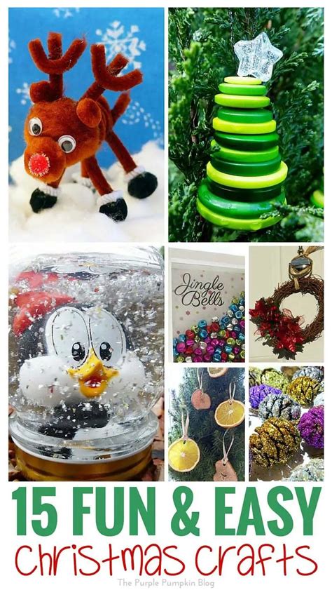 15 Fun And Easy Christmas Crafts