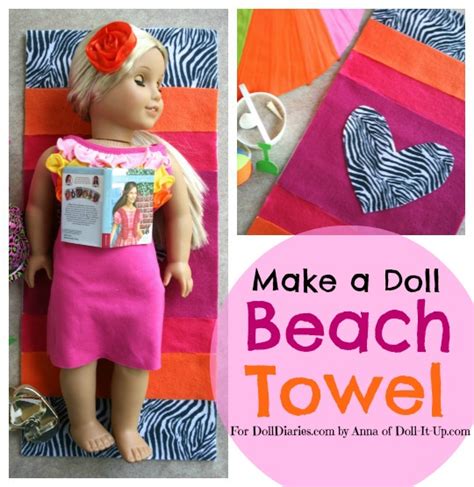 Craft A Doll Beach Towel