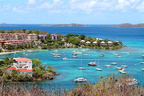 Gorgeous View Of Cruz Bay St John Us Virgin Islands Vacation Places
