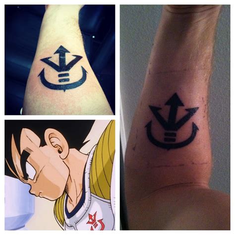 Finally Got The Royal Saiyan Crest Tattoo Hope Rdbz Likes Dbz