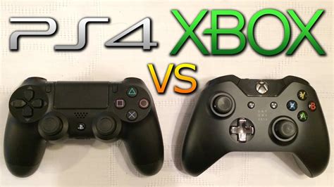 Ps4 Vs Xbox One Controller Comparison Thumbsticks Triggers And Design