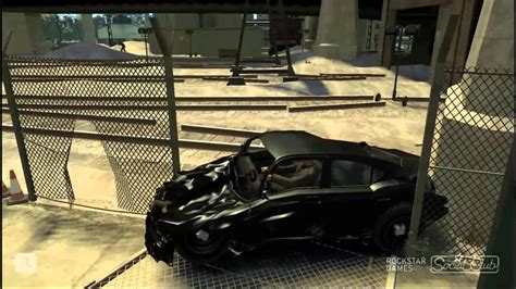 Gta Iv Crash Montage 1 Realistic Car Damage Mod Youtube