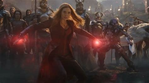 Early Draft Of Avengers Endgame Had Scarlet Witch Surviving The Snap