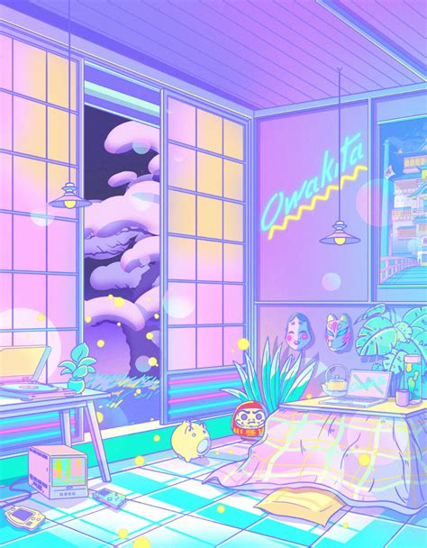 Aesthetic Anime Rooms Wallpapers Wallpaper Cave