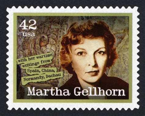 Novelist Journalist Earnest Hemingway Martha Gellhorn World