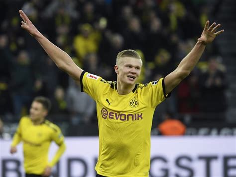 Erling braut haaland continued his remarkable scoring form this season with two more goals to give. Erling Haaland Scripts Bundesliga History As Borussia ...