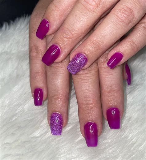 Embrace The Radiance Neon Purple Nail Designs For Summer 2023 Morovan