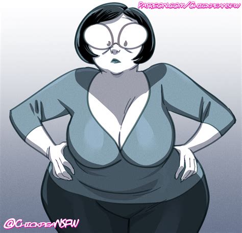 Rule 34 1girls 2023 Anyas Ghost Bbw Big Breasts Chickpea Clothed Female Female Only Glasses