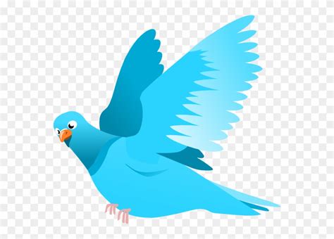 Blue Bird Clip Art At Clkercom Vector Online Royalty Bird Flying