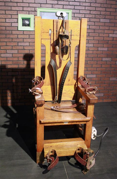Electric Chair Execution States 2024 Donna Gayleen