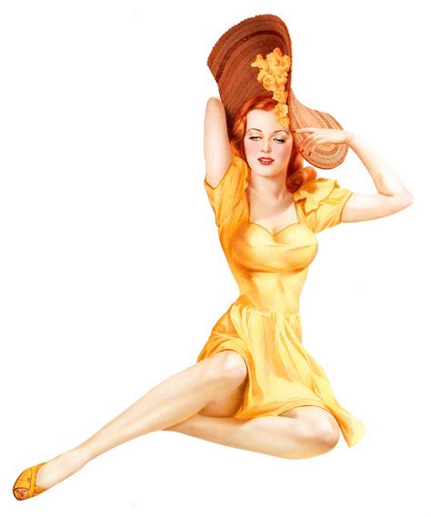 Ilustra O As Pin Ups Do Artista Alberto Vargas Mente Flutuante Retr