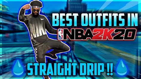 Best Outfits In Nba 2k20 Swags Straight Drip💧hoodies