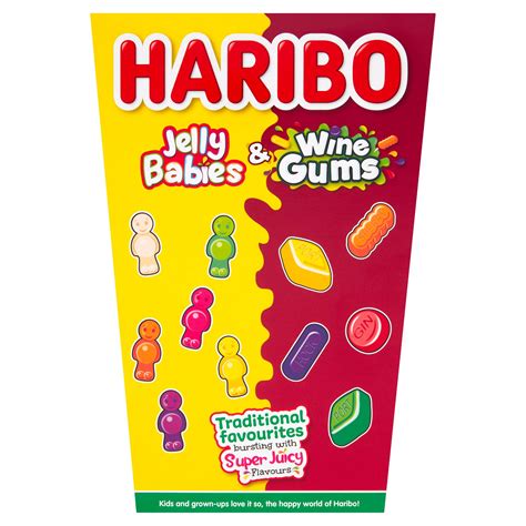 Haribo Jelly Babies And Wine Gums 800g Sharing Bags And Tubs Iceland Foods