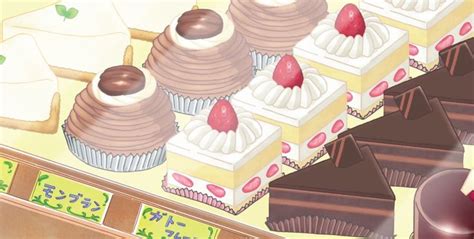 Anime Food Pierrade Cake And Bread Cute Food Art Cute Food Drawings